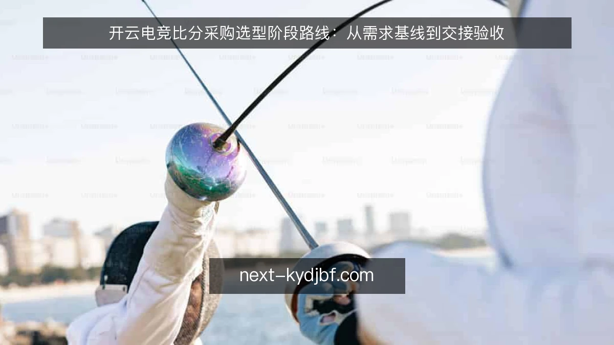 开云电竞比分采购选型阶段路线:从需求基线到交接验收